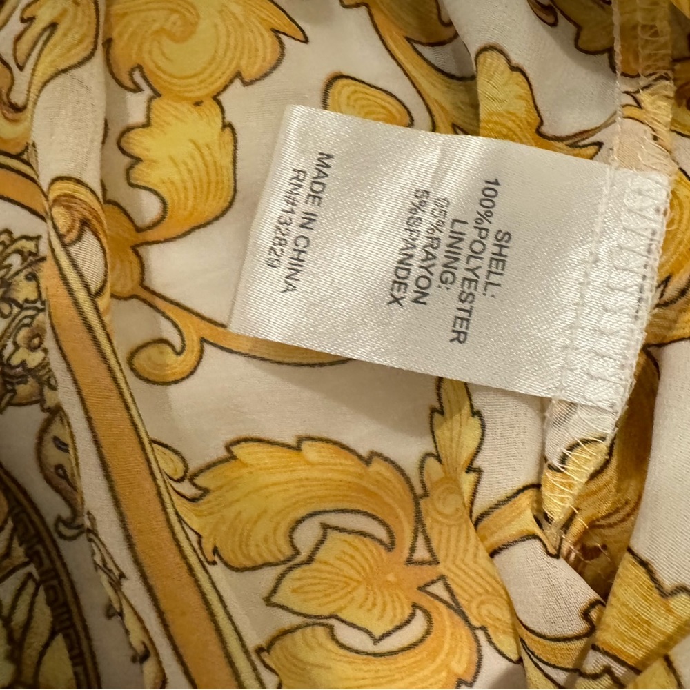 Superdown yellow and white bodysuit with bow - Picture 5 of 13